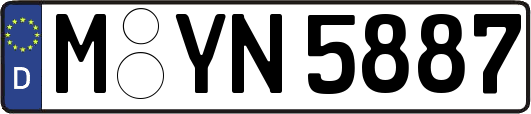 M-YN5887