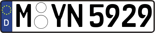 M-YN5929