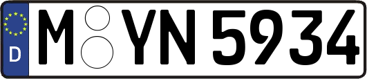 M-YN5934