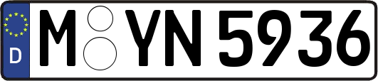 M-YN5936