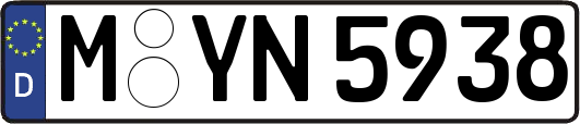 M-YN5938