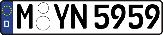 M-YN5959