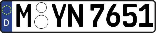 M-YN7651