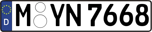 M-YN7668