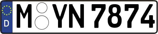 M-YN7874