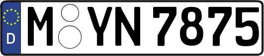 M-YN7875