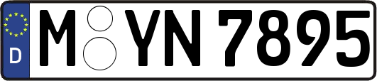 M-YN7895