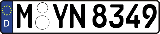 M-YN8349