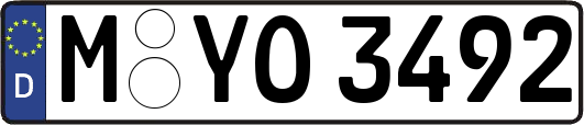 M-YO3492