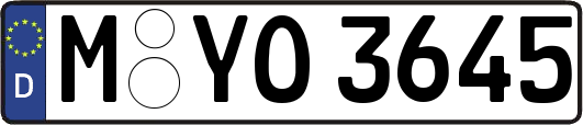 M-YO3645