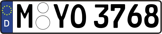 M-YO3768