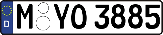 M-YO3885