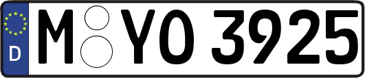 M-YO3925