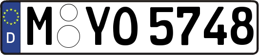 M-YO5748