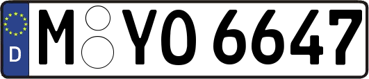 M-YO6647