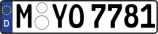M-YO7781