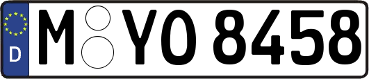 M-YO8458