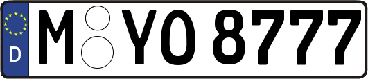 M-YO8777
