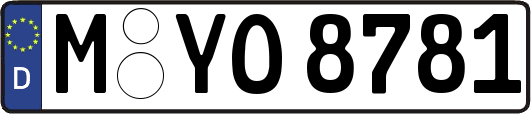 M-YO8781