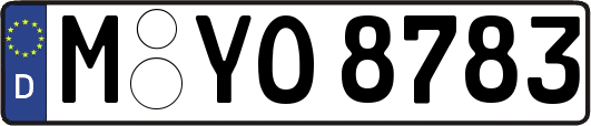 M-YO8783