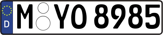 M-YO8985