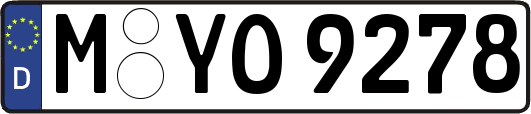 M-YO9278