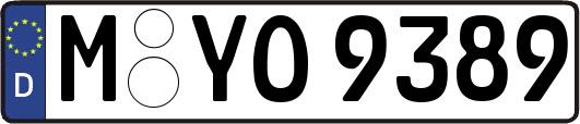 M-YO9389
