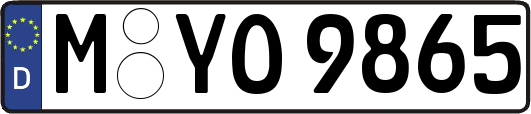 M-YO9865