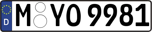 M-YO9981