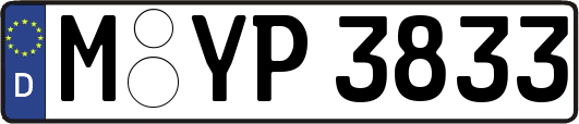 M-YP3833