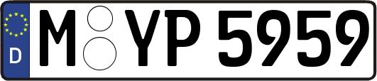 M-YP5959