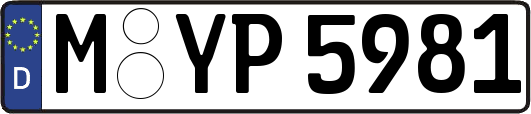 M-YP5981