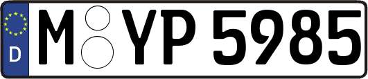 M-YP5985