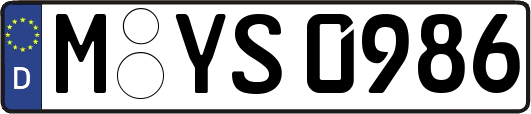 M-YS0986