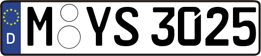 M-YS3025
