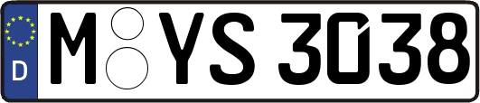 M-YS3038