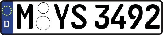 M-YS3492