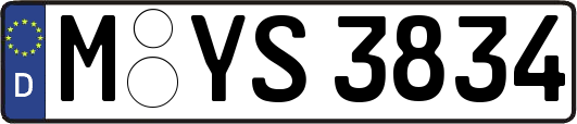 M-YS3834