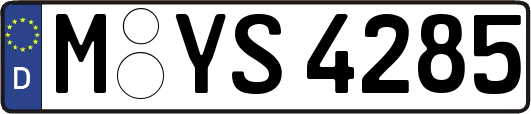M-YS4285