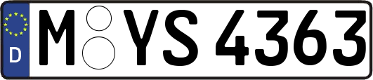 M-YS4363