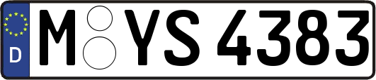 M-YS4383