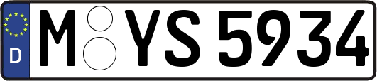 M-YS5934