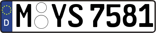 M-YS7581