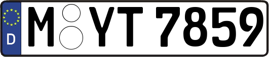 M-YT7859