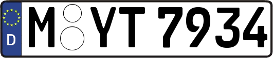 M-YT7934