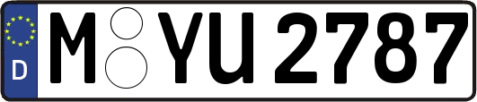 M-YU2787