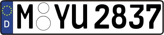 M-YU2837