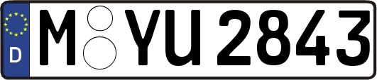 M-YU2843