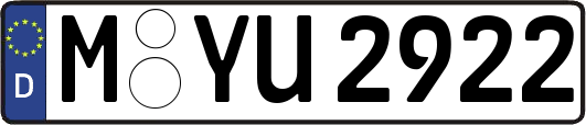 M-YU2922