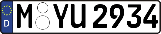 M-YU2934
